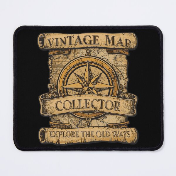 Item preview, Vintage Map Collector – Old World Explorer designed and sold by KapiPrint.
