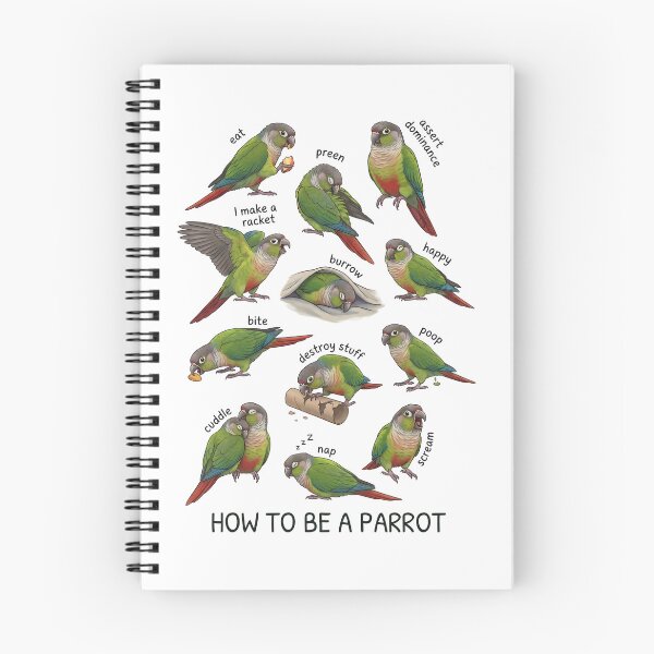 Item preview, How to be a Parrot Green Cheek Conure Parrot Mom Dad Lover designed and sold by TerryConnells.