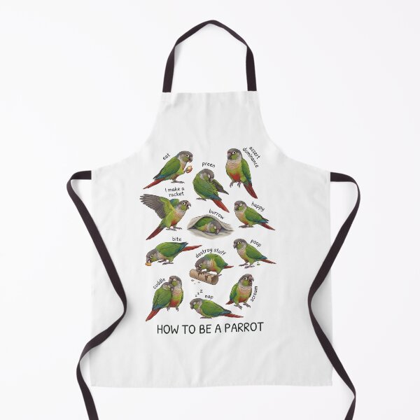 Item preview, How to be a Parrot Green Cheek Conure Parrot Mom Dad Lover designed and sold by TerryConnells.