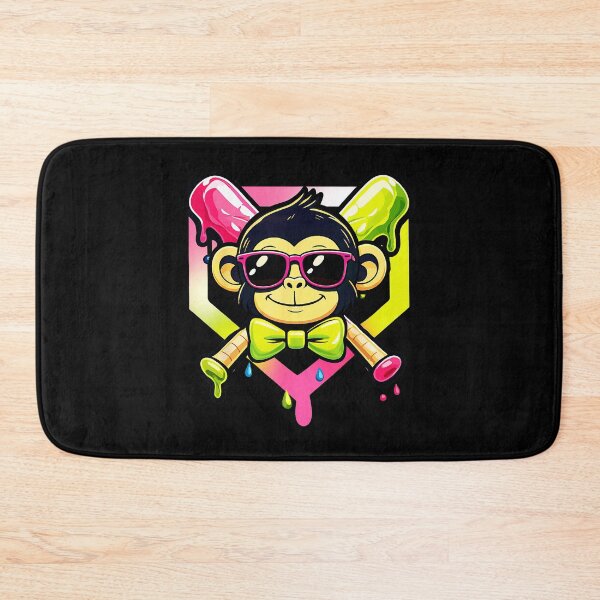 Item preview, Cool Monkey Sunglasses Neon Drip Party Style designed and sold by miaa-artistshop.