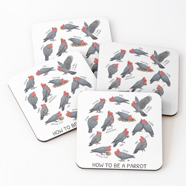 Item preview, How to be a Parrot Gang gang Cockatoo Parrot Mom Dad Lover designed and sold by TerryConnells.