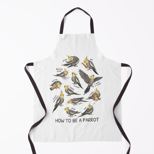 Item preview, How to be a Parrot Cockatiel Parrot Mom Dad Lover designed and sold by TerryConnells.