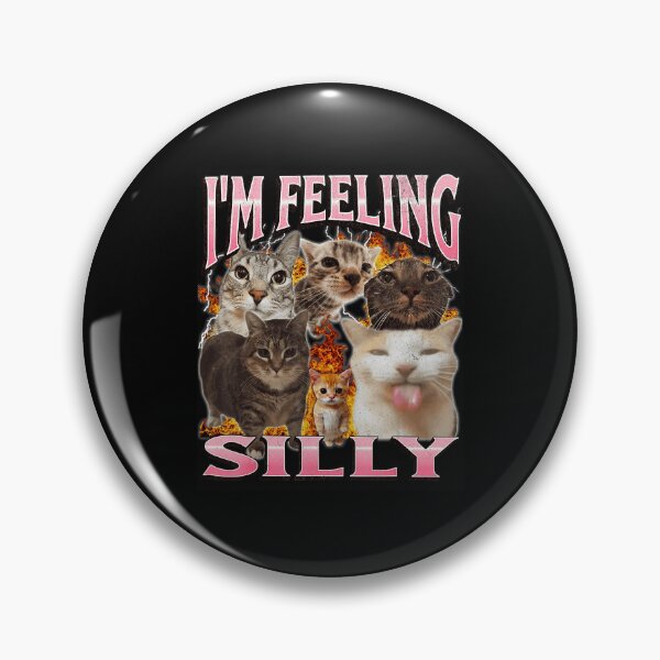 Item preview, I’m Feeling Silly Funny Cat Meme Collage designed and sold by tadmercado.
