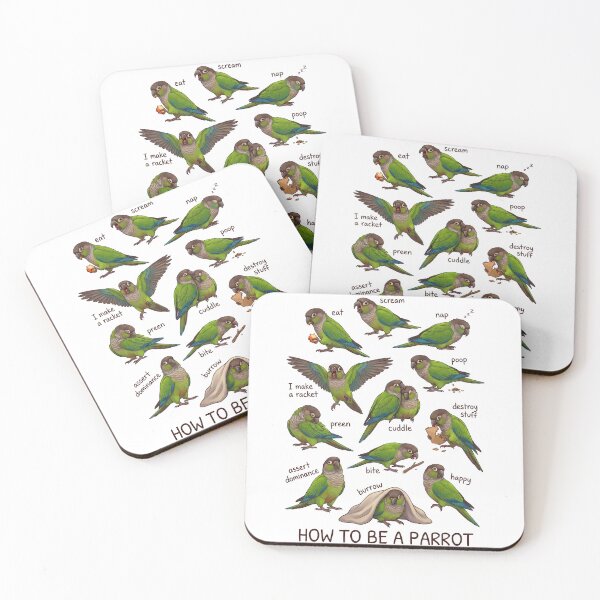 Item preview, How to be a Parrot Dusky Conure Parrot Mom Dad Lover designed and sold by TerryConnells.
