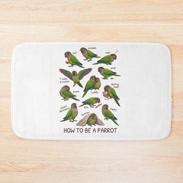 Item preview, How to be a Parrot Dusky Conure Parrot Mom Dad Lover designed and sold by TerryConnells.