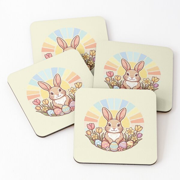 Item preview,   happy easter cute bunny designed and sold by  Mudikeys.