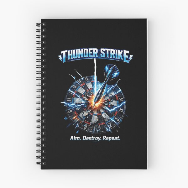 Item preview, Thunder Strike Darts Shirt – Lightning Dartboard Explosion – Cool Dart Player Gift designed and sold by Tropivaro.
