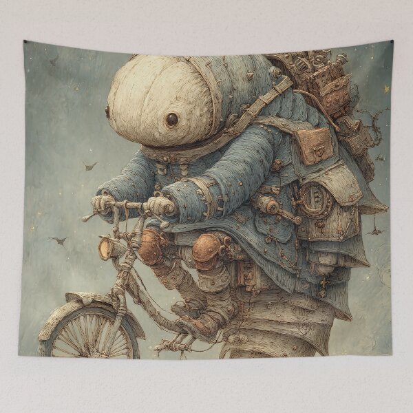 Item preview, Moonlit Bike Odyssey designed and sold by Venon28.