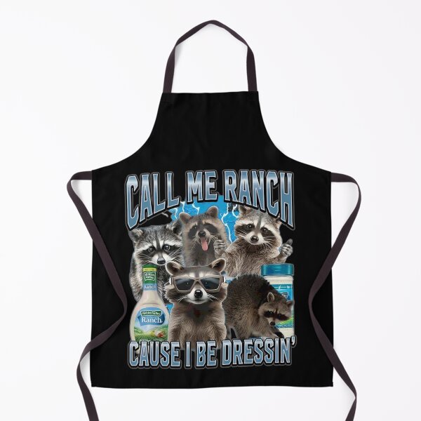 Item preview, Funny Raccoon Dressing Ranch Sauce Meme designed and sold by MOFAPPAREL.