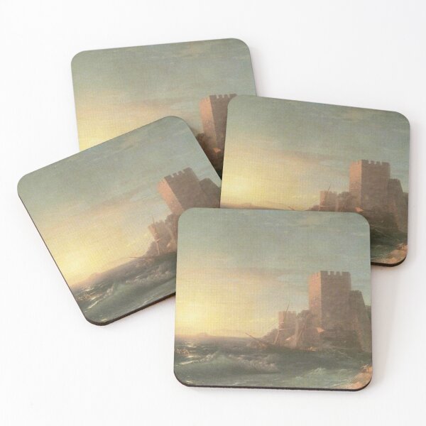 Item preview, Torres en la roca cerca del Bósforo designed and sold by SharonTheFirst.