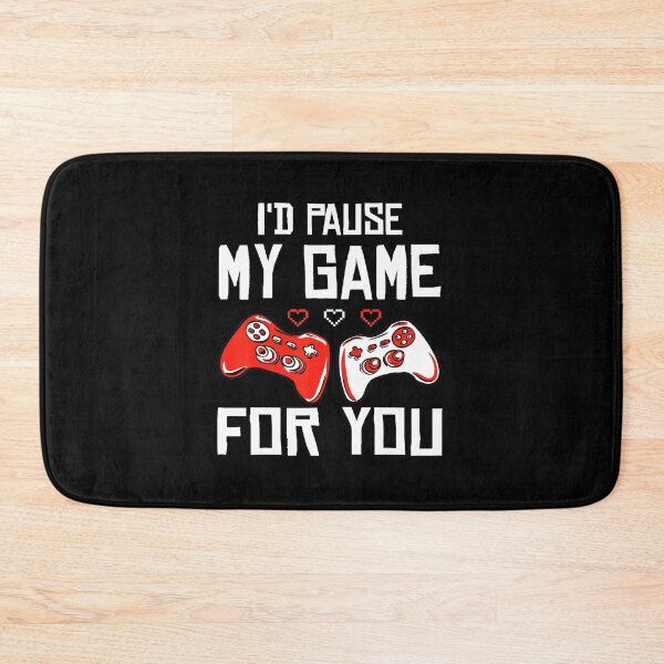 Item preview, I’d Pause My Game For You Cute Gaming Valentine designed and sold by FGTV2021.