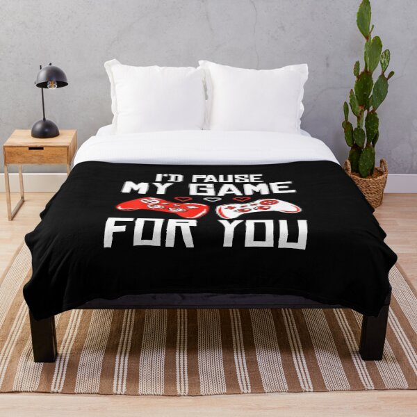Item preview, Pausaría mi juego por ti, mi adorable San Valentín gamer. designed and sold by FGTV2021.
