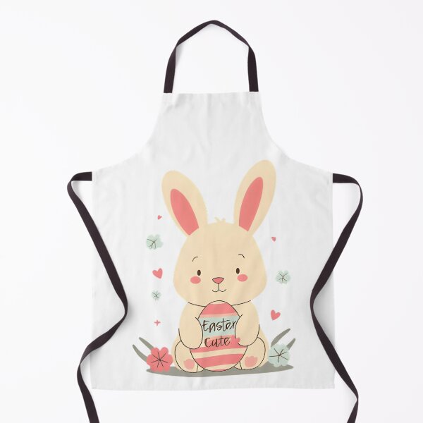 Artikelvorschau, Niedlicher Osterhase mit Ei – Kawaii-Frühlingsdesign entworfen und verkauft von Kavya Art.