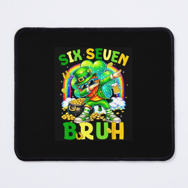 Item preview, Six Seven Bruh Dabbing Leprechaun St Patrick’s Day designed and sold by gladysenglish.