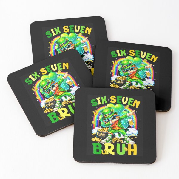 Item preview, Six Seven Bruh Dabbing Leprechaun St Patrick’s Day designed and sold by gladysenglish.
