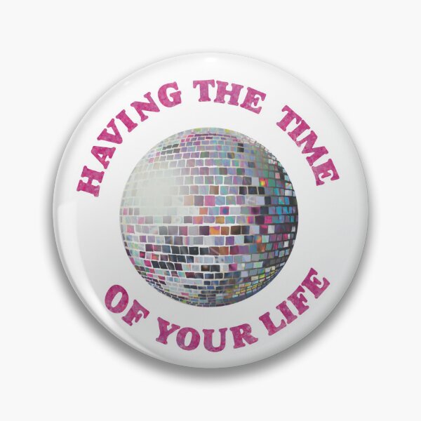 Item preview, Having the Time of Your Life (pink letters) designed and sold by flockadoodle.