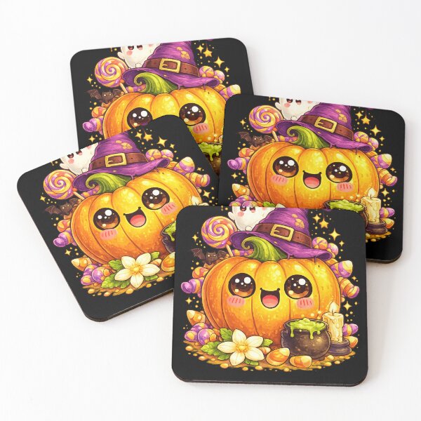 Item preview, Cute Spooky Pumpkin Halloween Kawaii designed and sold by redsharkuk.