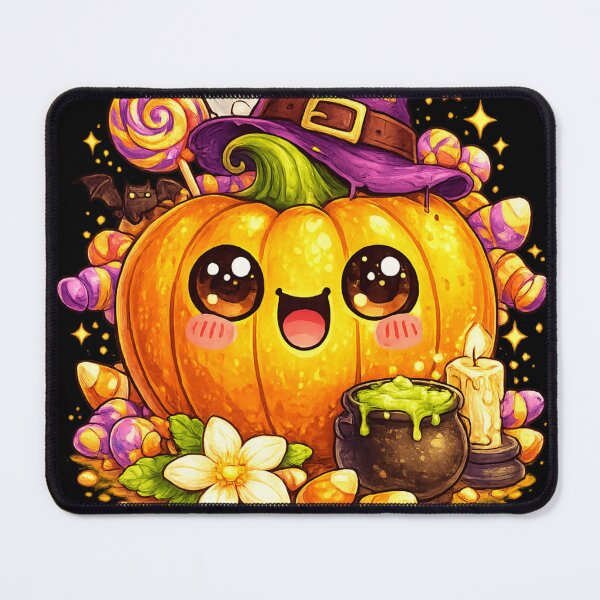 Item preview, Cute Spooky Pumpkin Halloween Kawaii designed and sold by redsharkuk.