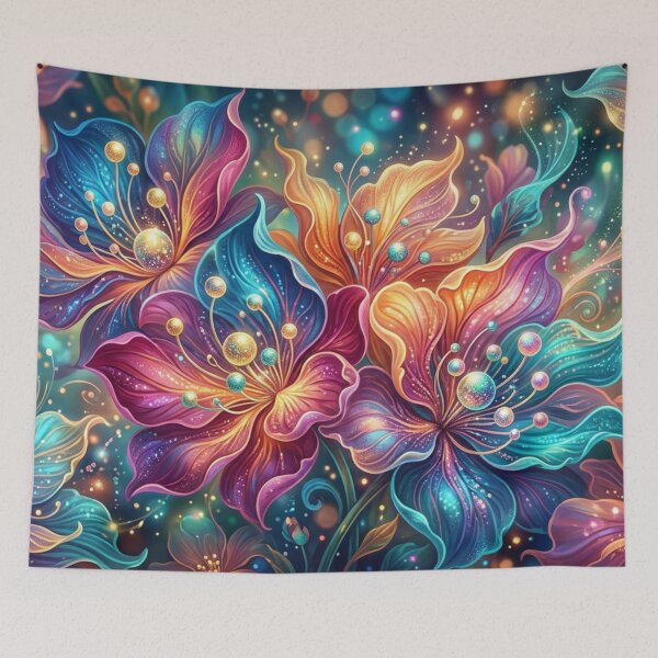 Item preview, Luminous floral dream worlds designed and sold by Sigtrix.