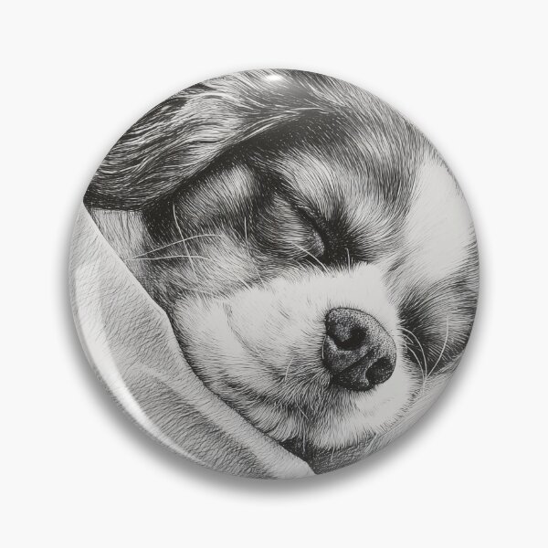 Item preview, Sleeping Cavalier King Charles Spaniel Portrait designed and sold by lautir.