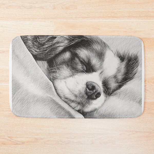 Item preview, Sleeping Cavalier King Charles Spaniel Portrait designed and sold by lautir.