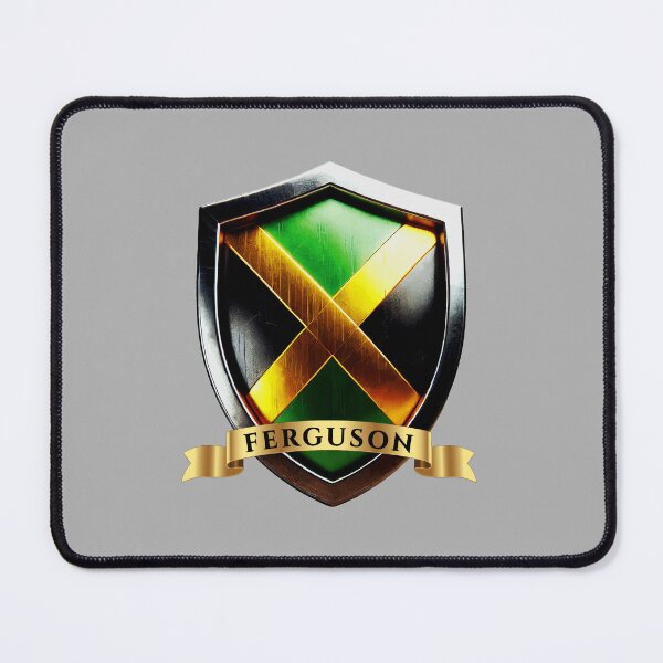 Item preview, Ferguson Jamaica Heraldic Name Shield designed and sold by Highlandkings.