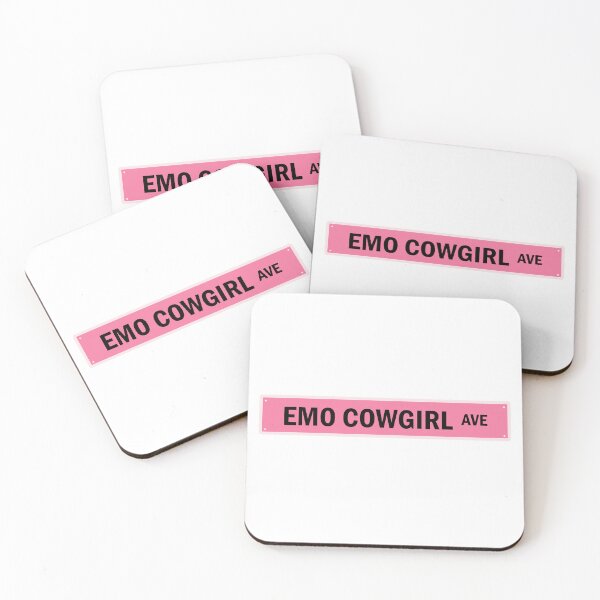 Item preview, Emo Cowgirl Avenue. Black And Pink Gothic. Street Sign. designed and sold by CoCoArt-Ua.