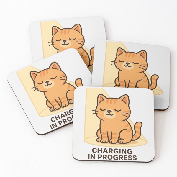 Item preview, Charging in Progress Cat designed and sold by Aloloco.
