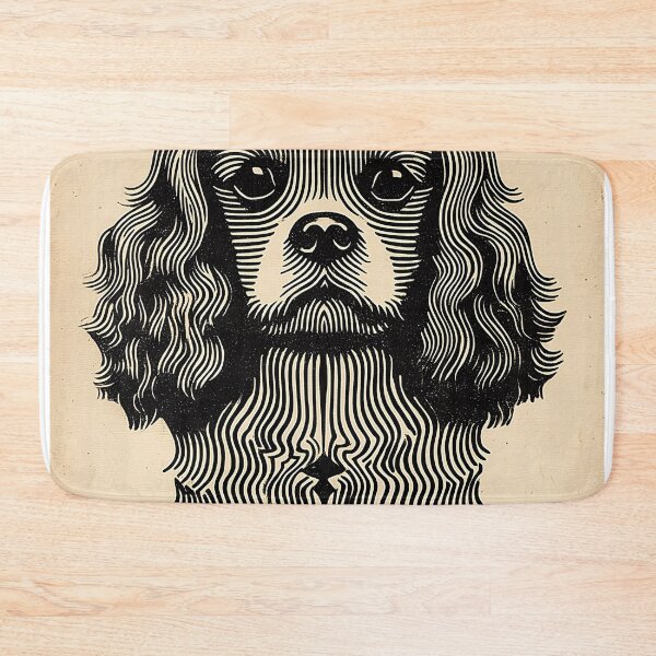 Item preview, Stylized Cavalier King Charles Spanie Portrait designed and sold by lautir.