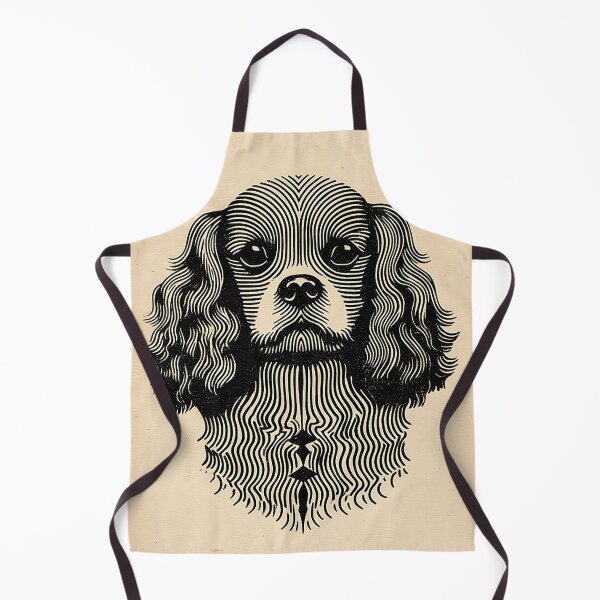 Item preview, Stylized Cavalier King Charles Spanie Portrait designed and sold by lautir.