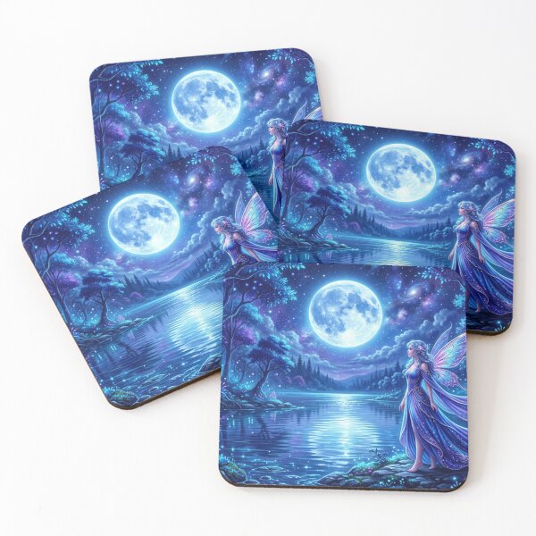 Item preview, Moonlit Night over Fairy Forest designed and sold by Sigtrix.
