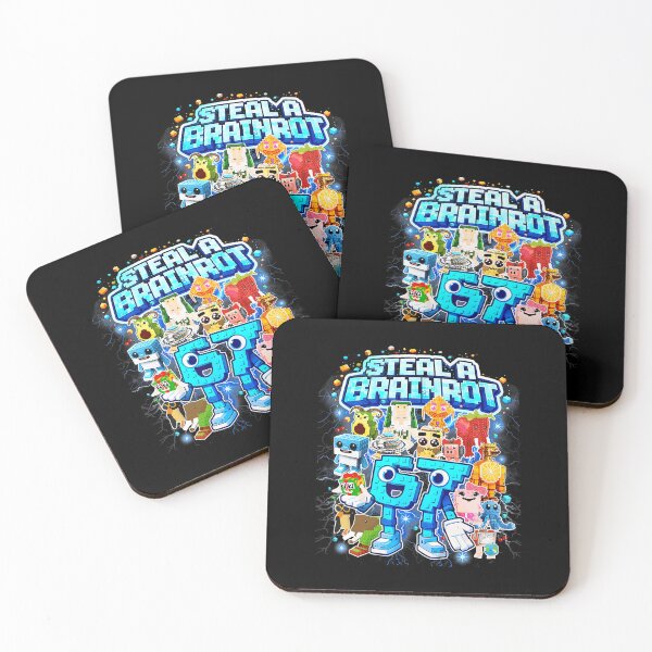 Item preview, Six Seven Steal A Brainrot Funny Pixel Meme designed and sold by gladysenglish.