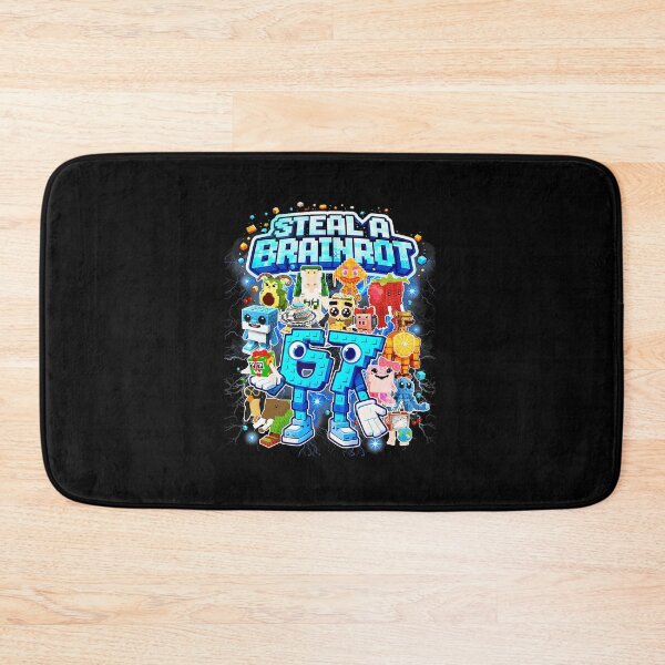 Item preview, Six Seven Steal A Brainrot Funny Pixel Meme designed and sold by gladysenglish.