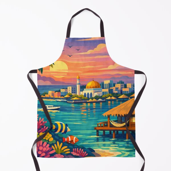 Item preview, Malé Maldives Travel Poster designed and sold by MatthewHeights.