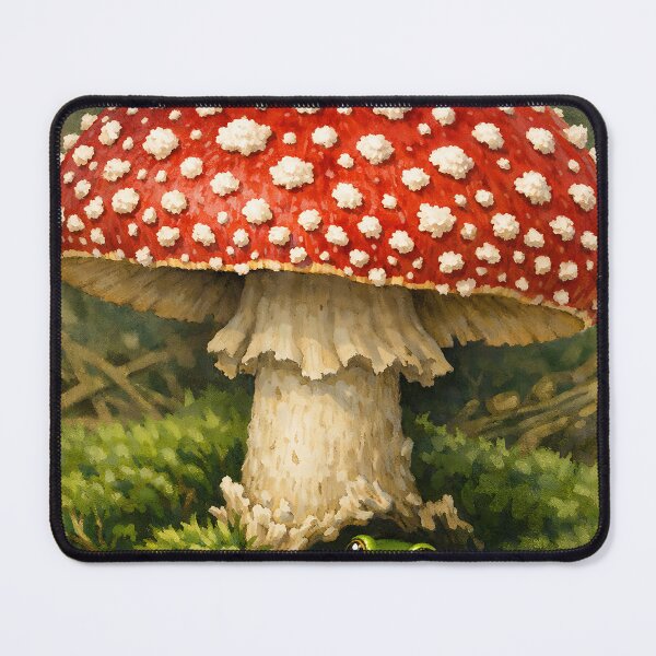 Item preview, The Spotted Sentinel - Toadstool designed and sold by bapupa.