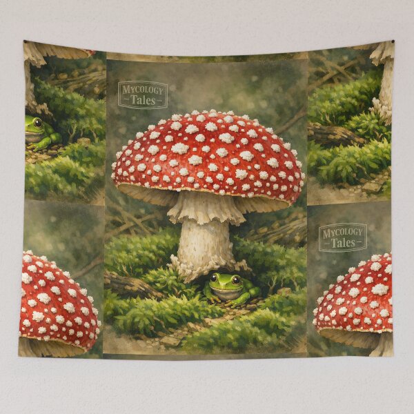 Item preview, The Spotted Sentinel - Toadstool designed and sold by bapupa.