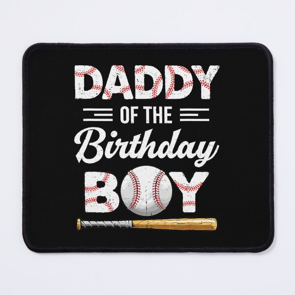 Item preview, Daddy of the Birthday Boy Baseball Matching Family Sports designed and sold by miaa-artistshop.
