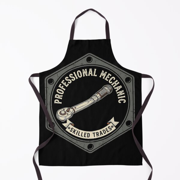 Item preview, Professional Mechanic Bolt Head Badge T-Shirt designed and sold by SayIt-Wear.