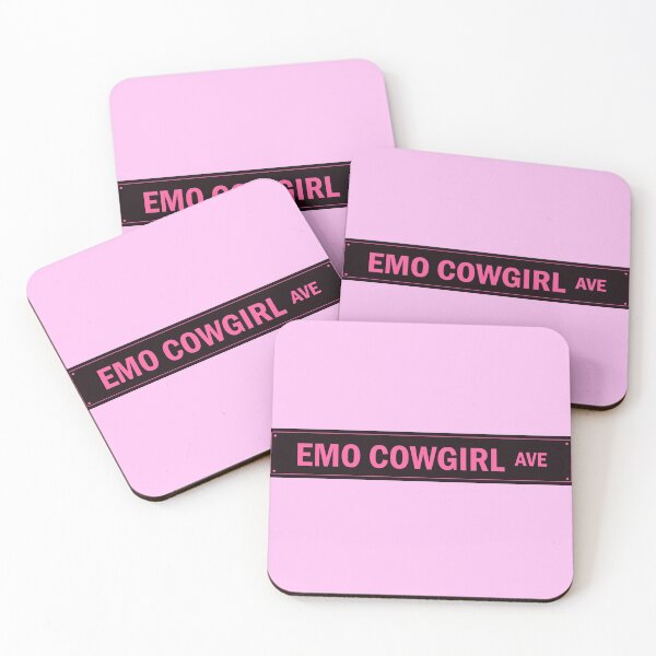 Item preview, Emo Cowgirl Avenue. Black And Pink Gothic. Street Sign. designed and sold by CoCoArt-Ua.