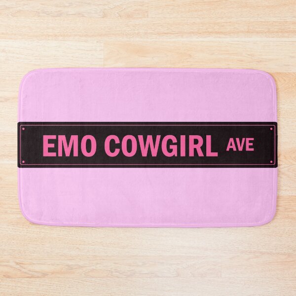 Item preview, Emo Cowgirl Avenue. Black And Pink Gothic. Street Sign. designed and sold by CoCoArt-Ua.