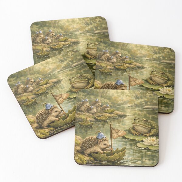 Item preview, The Leaf-Boat Launch - Wilderkind Aesthetic designed and sold by bapupa.