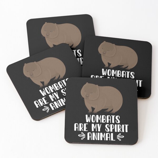 Item preview, Wombats Are My Spirit Animal designed and sold by GabbyKash.