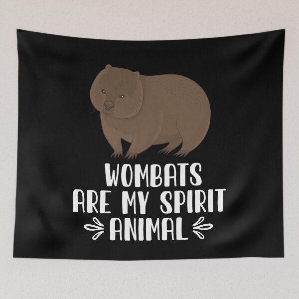 Item preview, Wombats Are My Spirit Animal designed and sold by GabbyKash.