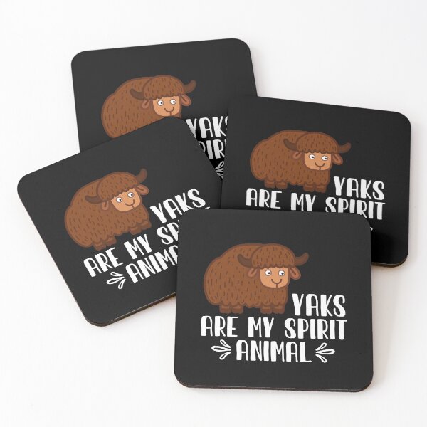 Item preview, Yaks Are My Spirit Animal designed and sold by GabbyKash.
