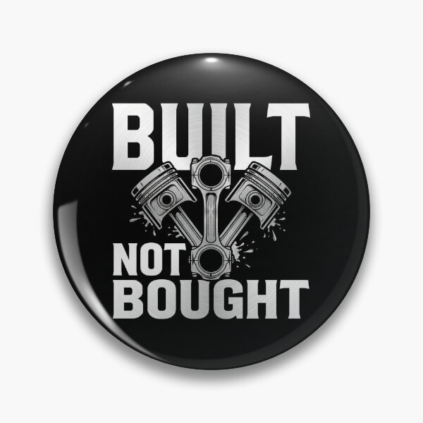 Item preview, Built Not Bought Gearhead Mechanic T-Shirt designed and sold by SayIt-Wear.