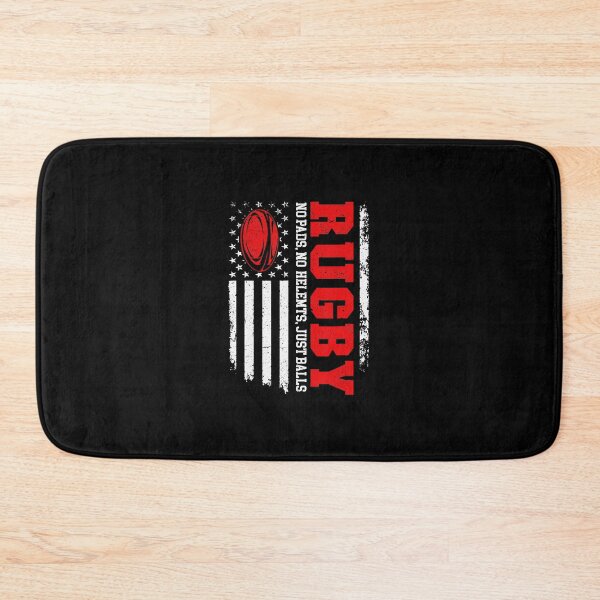 Item preview, Rugby No Pads No Helmets Just Balls American Flag Style designed and sold by GabrieSketcham.