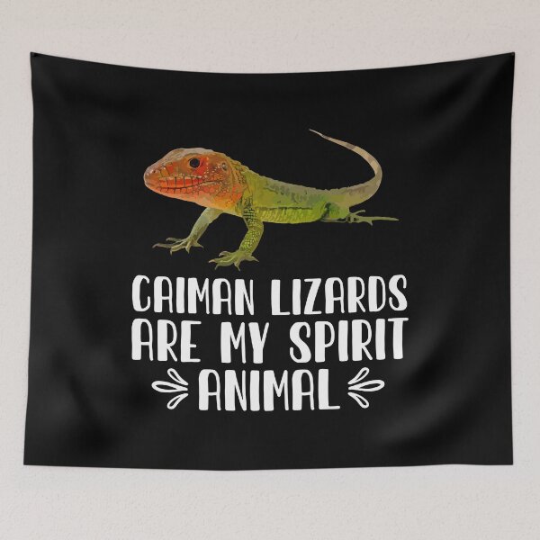 Item preview, Caiman Lizards Are My Spirit Animal designed and sold by GabbyKash.