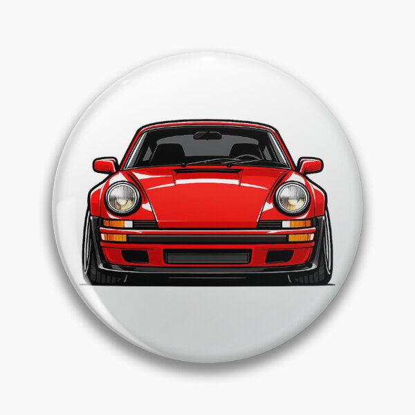Item preview, Retro Classic Sports Car Front View – Vintage Performance Design designed and sold by GT Garage.