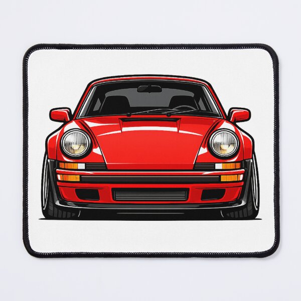 Item preview, Retro Classic Sports Car Front View – Vintage Performance Design designed and sold by GT Garage.