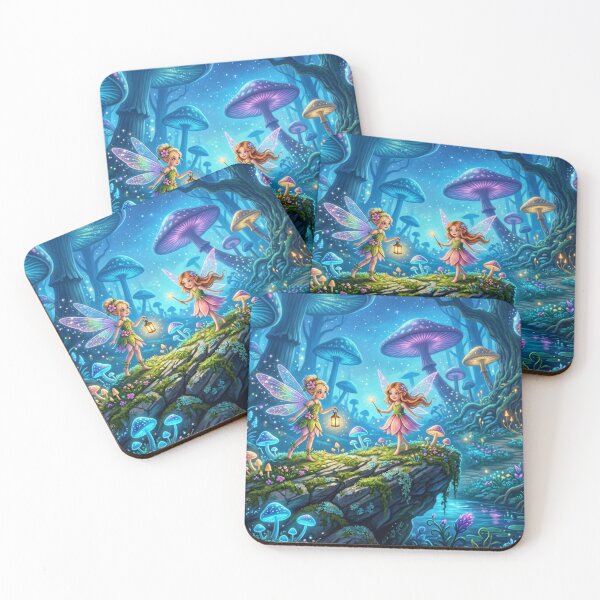 Item preview, Fairies in the Enchanted Forest designed and sold by Sigtrix.
